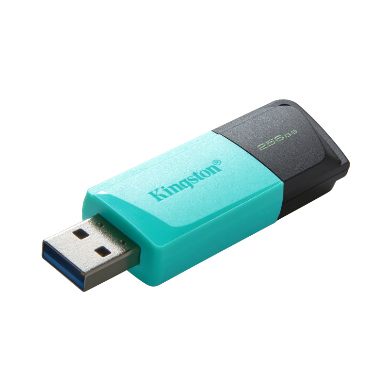 MEMORIA FLASH USB KINGSTON DATA TRAVELER EXODIA M 256GB GEN 1 3.2 GEN 1 C/TAPA MÓVIL NEGRO + VERDE OCEAN (DTXM/256GB) image 9