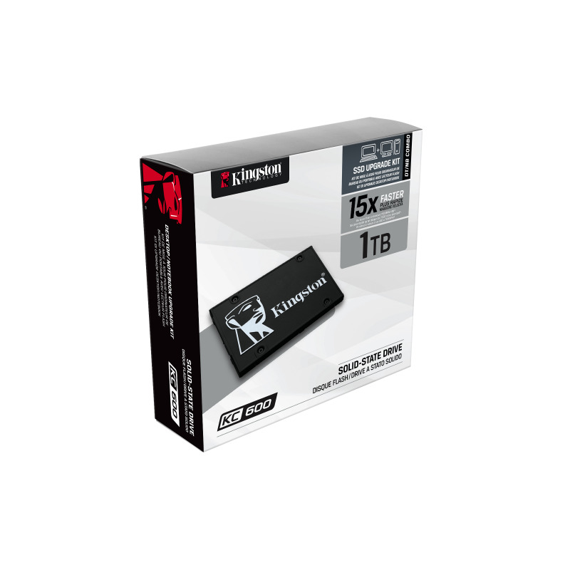 UNIDAD DE ESTADO SOLIDO KINGSTON INTERNO KC600 1.024GB 2.5 SATA3 7MM LECT.550/ESCRIT.520MB/S NAND 3D TLC PC/LAPTOP (SKC600/1024G) image 11