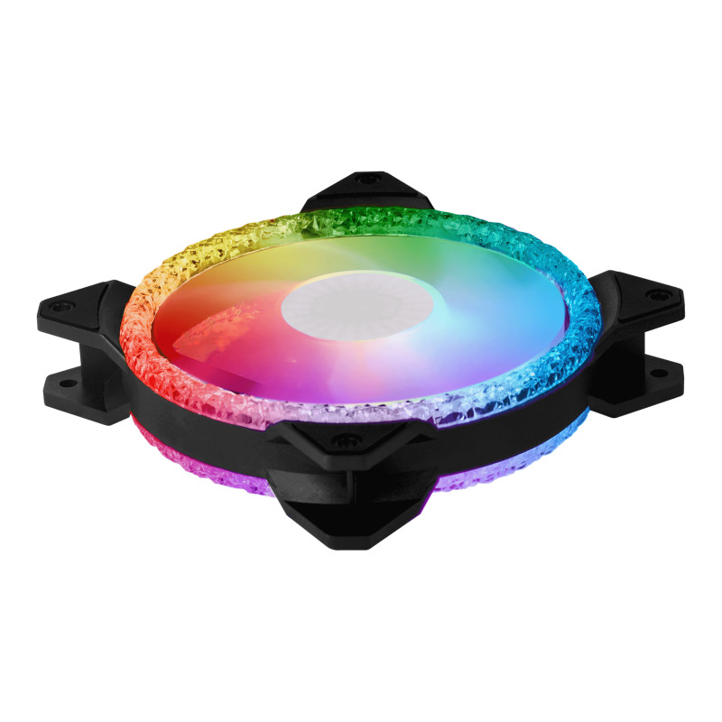 Cooler Master MasterFan MF120 Prismatic 3 IN 1 Gabinete de la computadora Ventilador 12 cm Negro 3 pieza(s) image 3