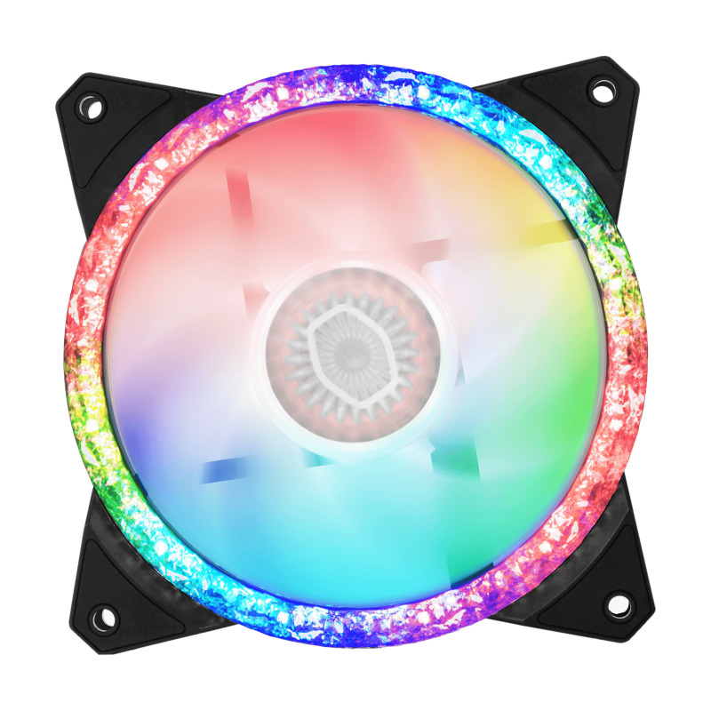 Cooler Master MasterFan MF120 Prismatic 3 IN 1 Gabinete de la computadora Ventilador 12 cm Negro 3 pieza(s) image 4