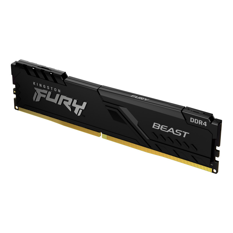 MEMORIA RAM KINGSTON DIMM DDR4 16GB 3200MT/S FURY BEAST BLACK XMP CL16 288PIN 1.35V C/DISIPADOR DE CALOR P/PC/GAMER/ALTO RENDIMIENTO (KF432C16BB/16) image 5