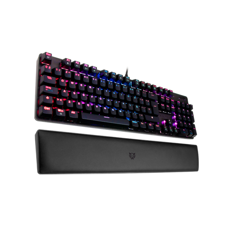 TECLADO GAMER BALAM RUSH DOMINATE GKX775 / ALAMBRICO OPTOMECANICO / RGB / ANTIGHOSTING / REPOSAMUÑECAS / PROGRAMABLE / MULTIMEDIA / WIN -LINUX -MAC -XBOX ONE -PS4 / 117 TECLAS / NEGRO / BR-932691 image 5