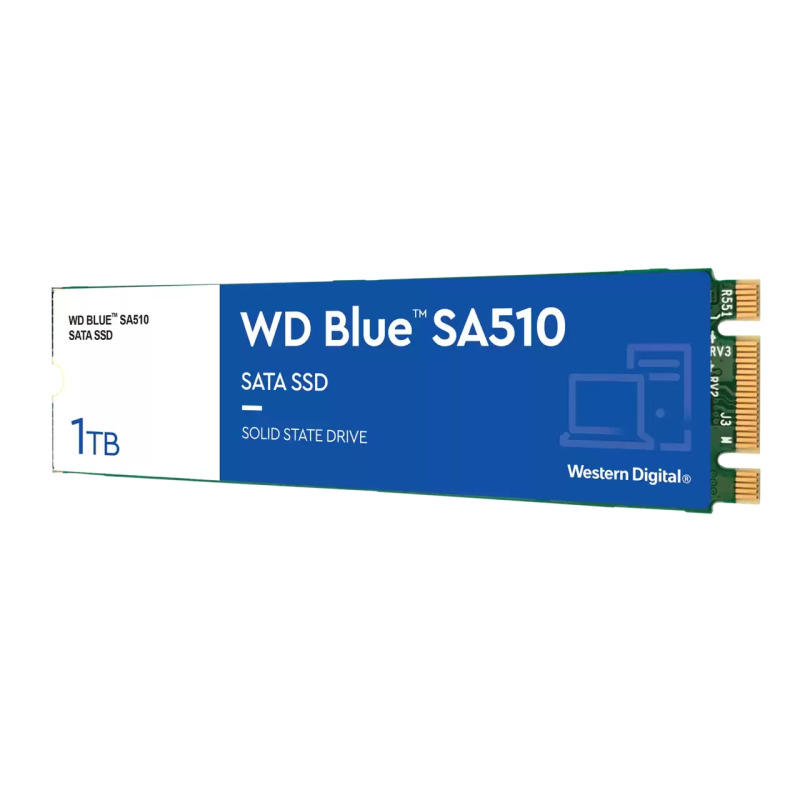 UNIDAD DE ESTADO SOLIDO SSD INTERNO WD BLUE 1TB M.2 2280 SATA3 6GB/S LECT.560MBS ESCRIT.520MBS PC LAPTO MINIPC 3DNAND WDS100T3B0B image 2