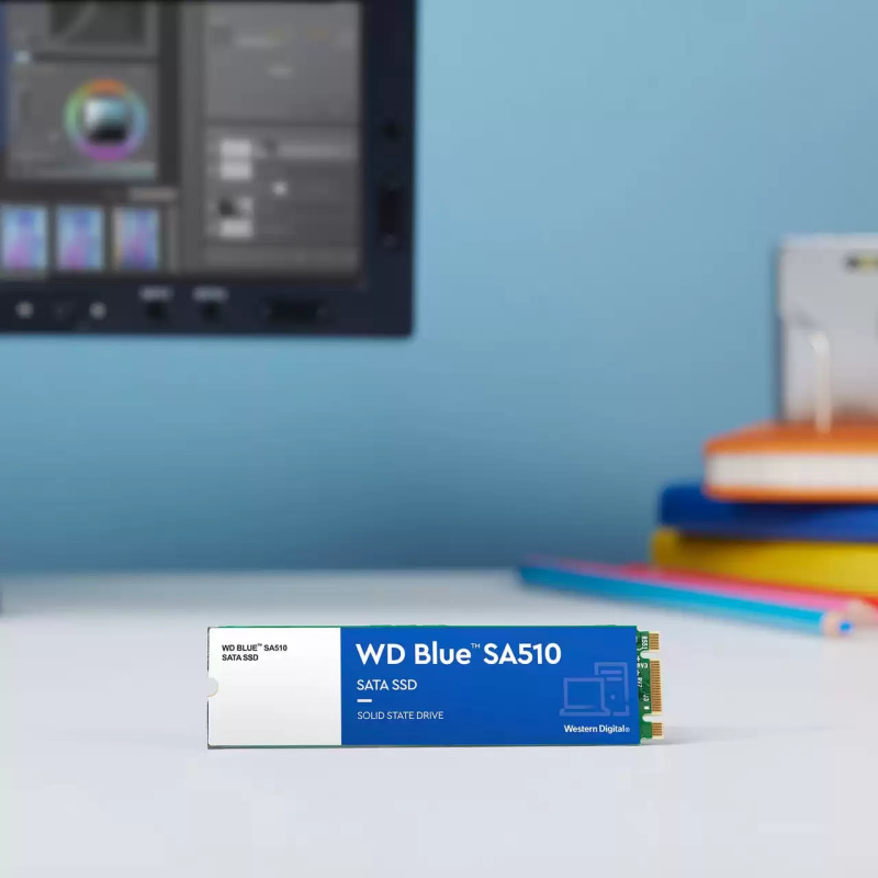 UNIDAD DE ESTADO SOLIDO SSD INTERNO WD BLUE 1TB M.2 2280 SATA3 6GB/S LECT.560MBS ESCRIT.520MBS PC LAPTO MINIPC 3DNAND WDS100T3B0B image 6
