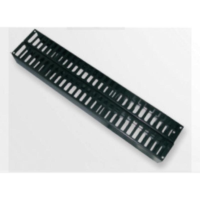 SBE TECH SBE-OV40UR - Organizador de cable vertical frontal y posterior de 40 UR para rack de 7 ft 