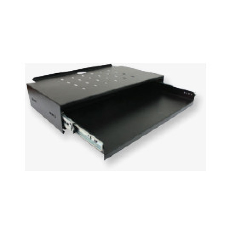 SBETECH SBE-CT1910 - Charola para rack fija medidas 10" x 19" de profundidad 2 Ur