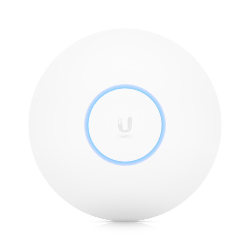 Access Point UniFi WiFi 6 Pro doble banda para interior hasta 53 Gbps 5 GHz MUMIMO 4x4 y OFDMA y 24 GHz MIMO 2x2