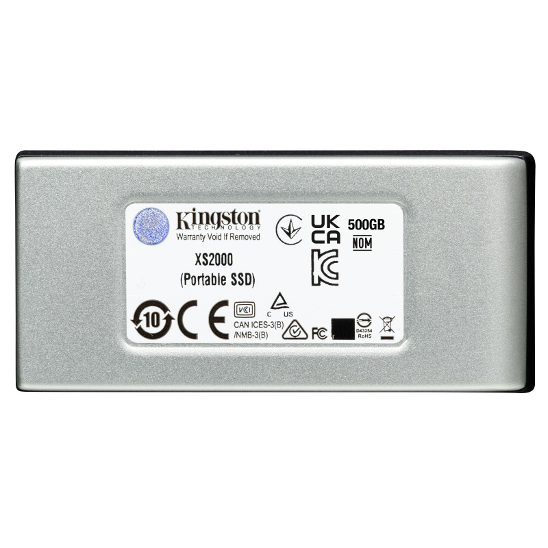 UNIDAD DE ESTADO SOLIDO KINGSTON EXTERNO XS2000 1TB USB 3.2 GEN 2X2 LECT.2.000/ESCRIT.2.000 MB/S CONECTOR TYPE-C SXS2000/1000G image 4