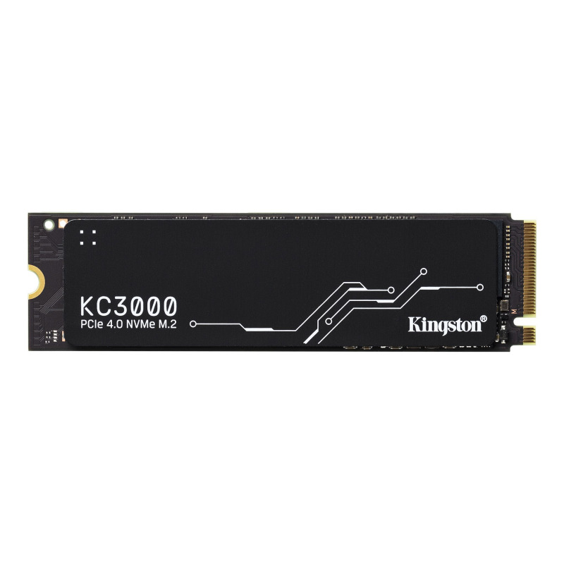 UNIDAD DE ESTADO SOLIDO KINGSTON INTERNO KC3000 1.024GB M.2 2280 NVME PCIE GEN 4X4 LECT.7000/ESCRIT.6000 MB/S PC/LAPTOP (SKC3000S/1024G)