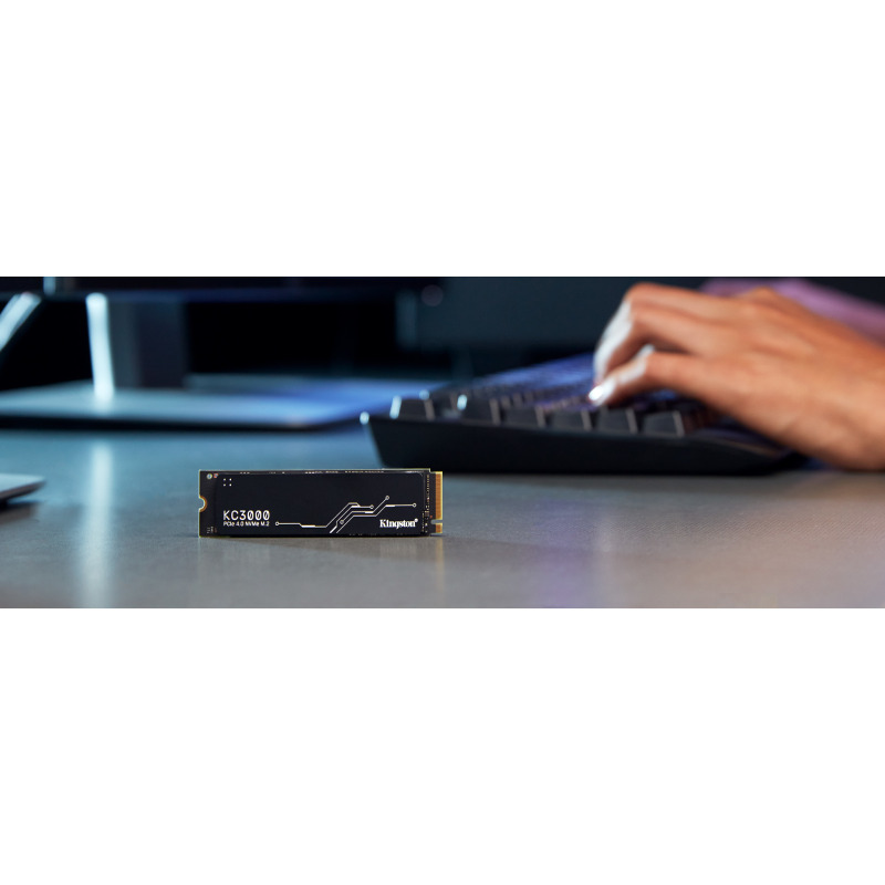 UNIDAD DE ESTADO SOLIDO KINGSTON INTERNO KC3000 1.024GB M.2 2280 NVME PCIE GEN 4X4 LECT.7000/ESCRIT.6000 MB/S PC/LAPTOP (SKC3000S/1024G) image 10