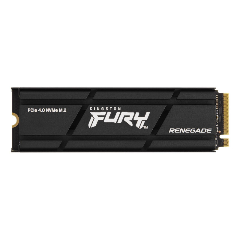 UNIDAD DE ESTADO SOLIDO KINGSTON FURY RENEGADE 4TB NVME PCLE 4.0 GEN4X4 LECT.7300/ESCRIT.7000MB/S DISIPADOR PC/LAPTOP (SFYRDK/4000G)