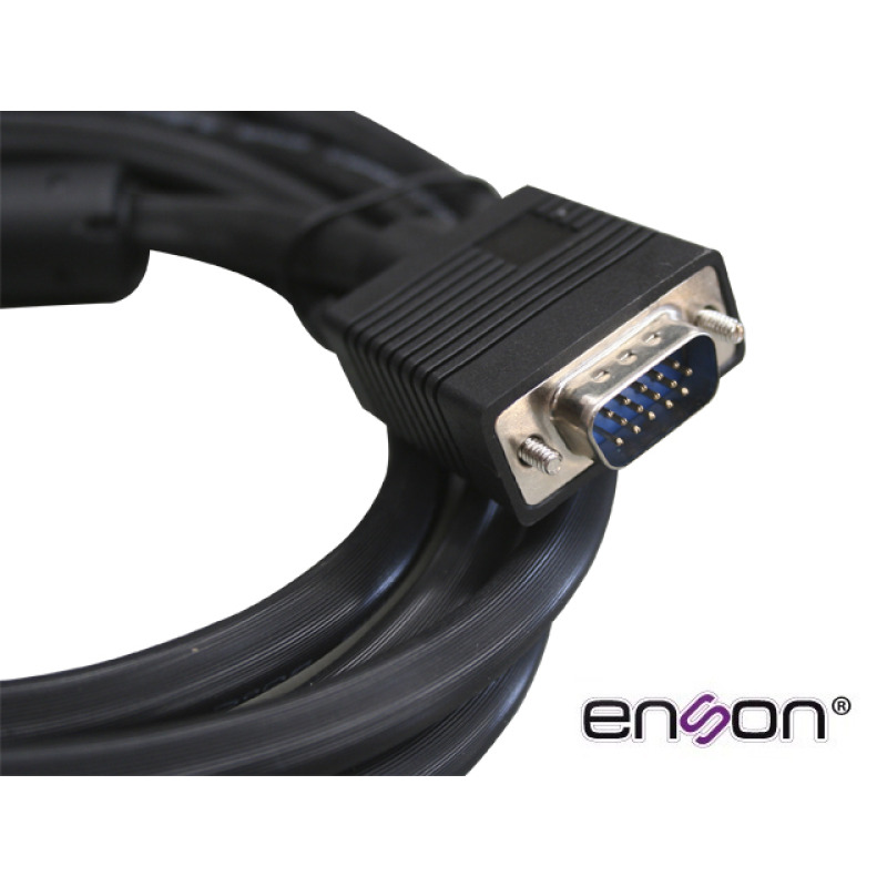 Enson ENS-VGACB2 cable VGA 1.8 m VGA (D-Sub) Negro image 3