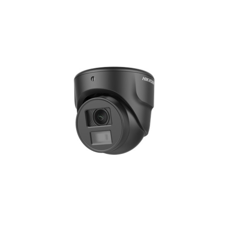 Ultra Mini Turret TURBO 2 Megapixeles 1080p / Gran Angular / Lente 28 mm / 20 mts IR EXIR / Exterior IP67 / 4 Tecnologías TVI / AHD / CVBS / dWDR / Color Negro