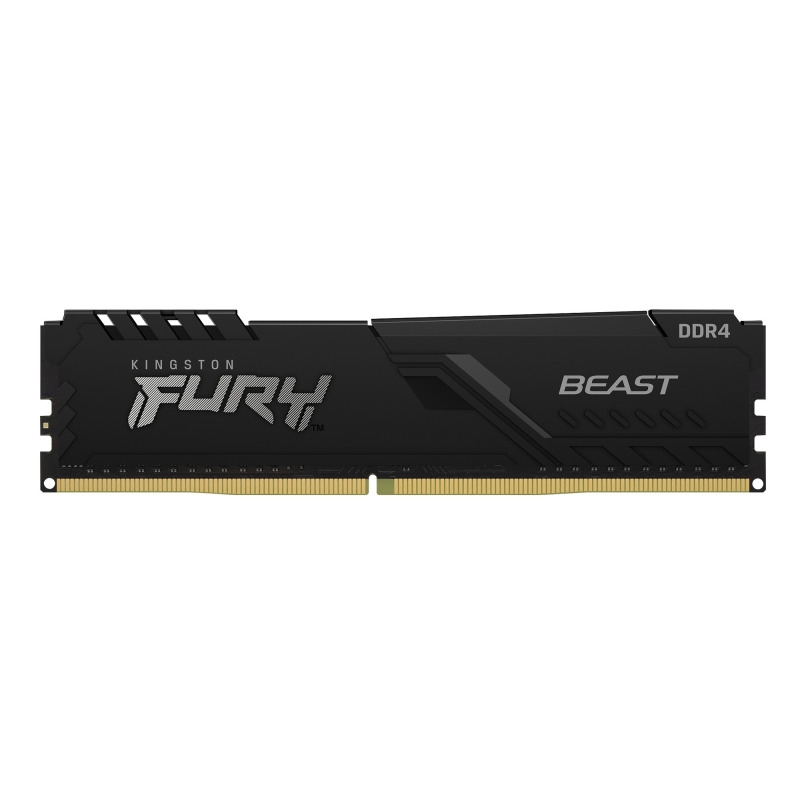 MEMORIA RAM KINGSTON DIMM DDR4 8GB 3600MT/S FURY BEAST BLACK XMP CL17 288PIN 1.35V C/DISIPADOR DE CALOR P/PC/GAMER/ALTO RENDIMIENTO (KF436C17BB/8) image 11