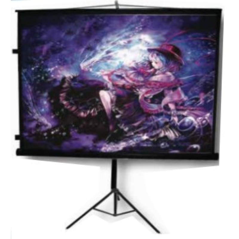 PANTALLA MULTIMEDIA SCREEN MST-244 TRIPIE PORTATIL 136 PULGADAS