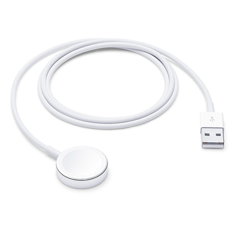 Apple MX2E2AM/A accesorio inteligente para llevar puesto Cable de carga Blanco