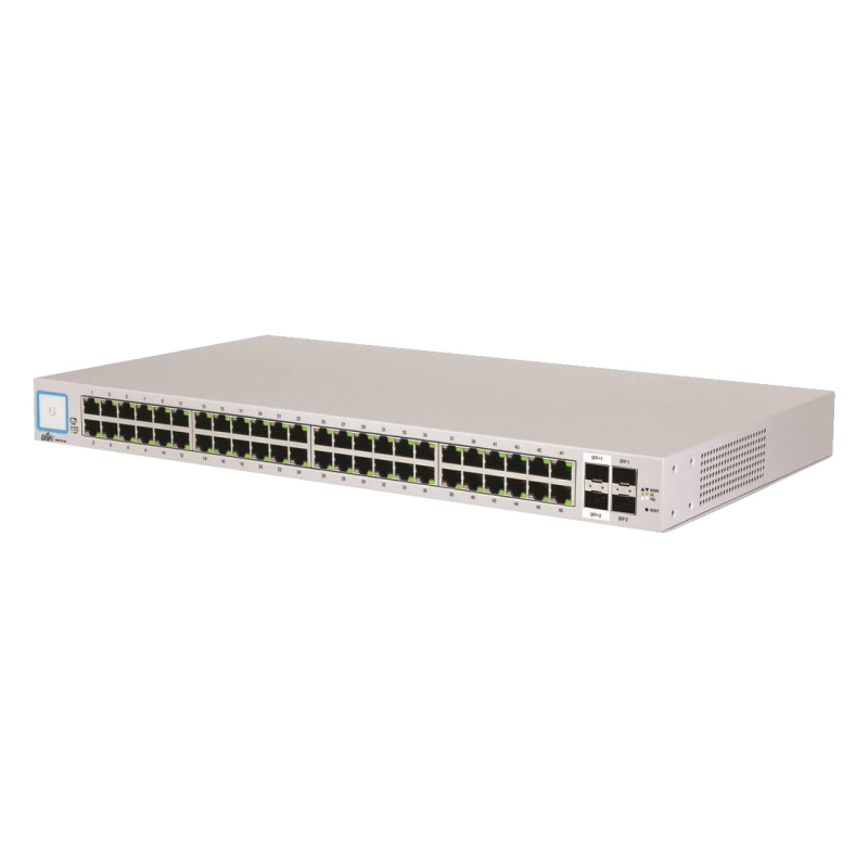 UniFi Switch PoE/ Pasivo 24V Administrable de 48 puertos 10/100/1000 Mbps 2 puertos SFP Gigabit  2 puertos SFP 10 G 500W image 3
