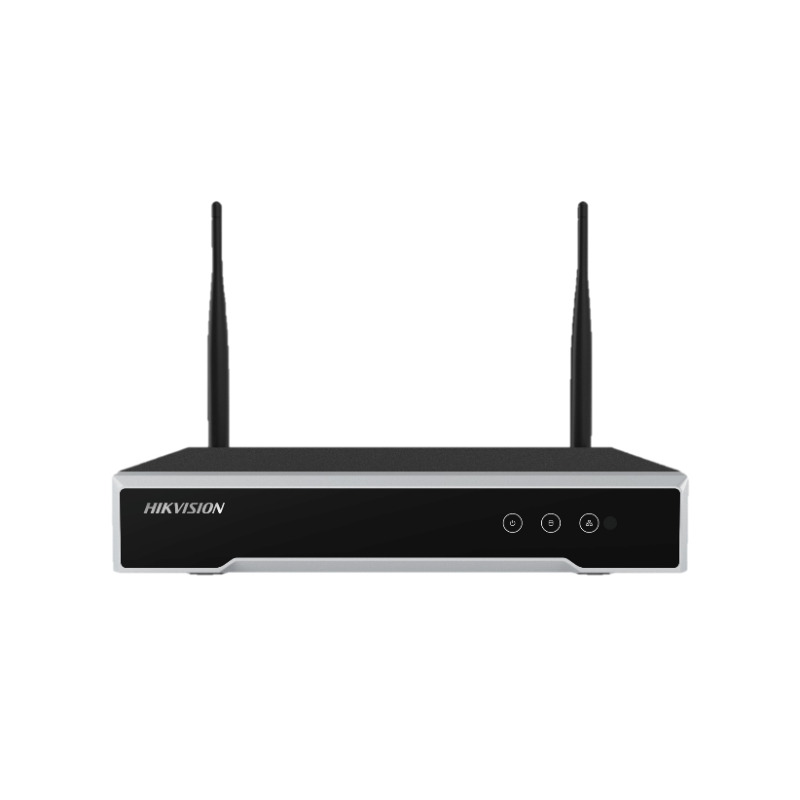 NVR 4 Megapixel / 8 canales IP / 1 Bahía de Disco Duro / 2 Antenas WiFi / Salida de Vídeo Full HD