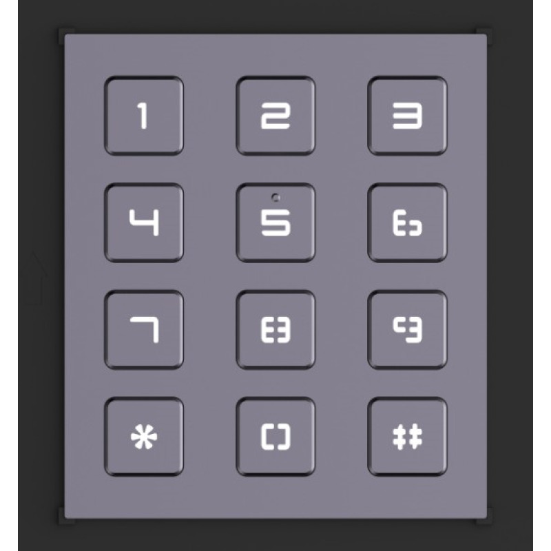 Módulo de Teclado para Frente de Calle  Modular / Desbloqueo de Puerta Mediante Código / Llamada a monitor image 4