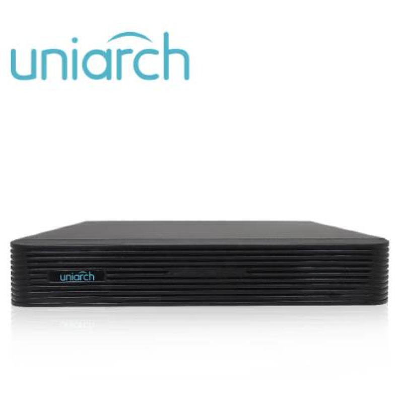 Uniarch NVR-104E2-P4 grabadora de vídeo en red (NVR) Negro image 3