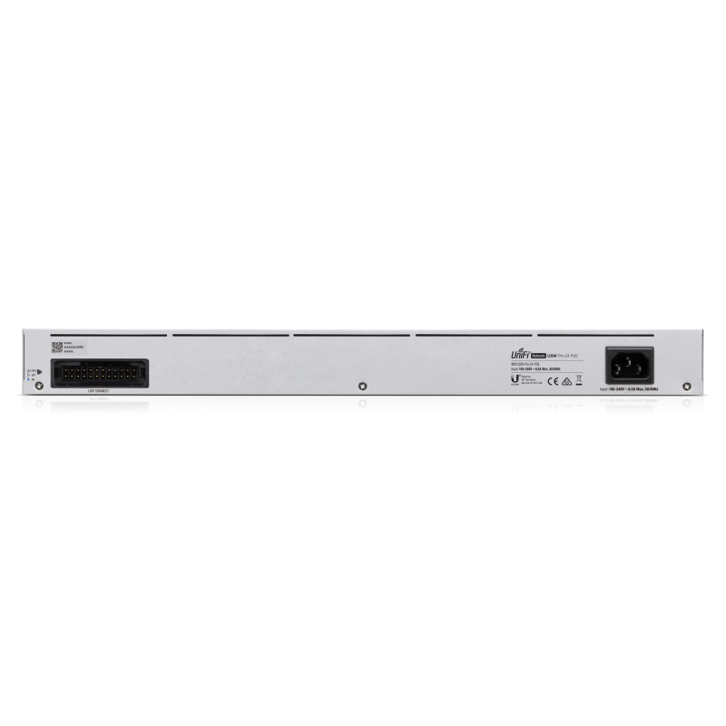 UniFi Switch USWPro24POE Gen2 con funciones capa 3 de 24 puertos PoE 8023at/bt  2 puertos 1/10G SFP 400W pantalla informativa image 17