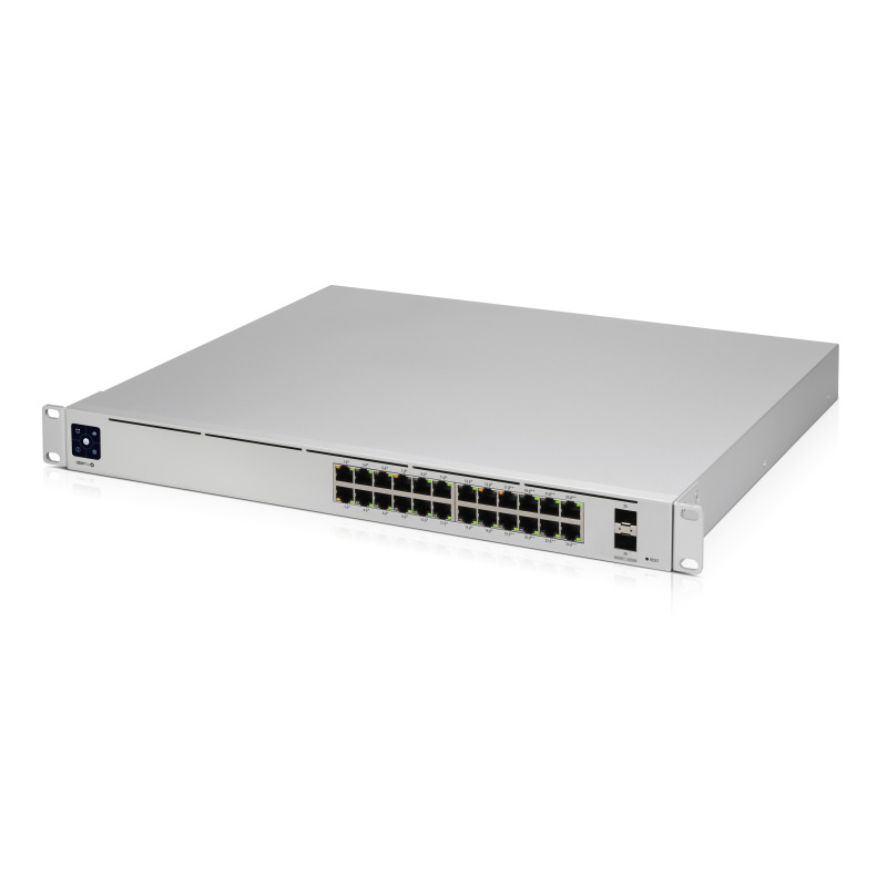 UniFi Switch USWPro24POE Gen2 con funciones capa 3 de 24 puertos PoE 8023at/bt  2 puertos 1/10G SFP 400W pantalla informativa image 18