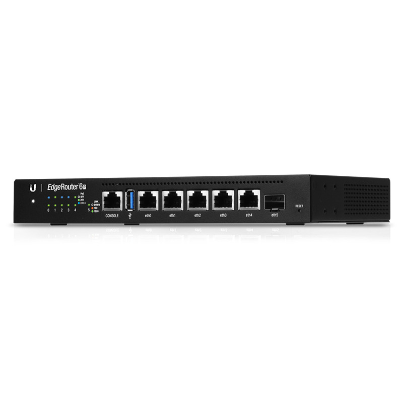 EdgeRouter 6 PoE pasivo 24 V con 5 puertos 10/100/1000 Mbps  1 puerto SFP con funciones avanzadas de ruteo image 15
