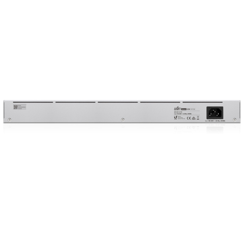 UniFi Switch USW16POE Gen2 Capa 2 de 16 puertos 8 puertos PoE 8023af/at  8 puertos Gigabit  2 puertos 1G SFP 42W pantalla informativa image 17