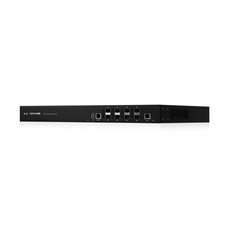 EdgeRouter INFINITY de 8 puertos SFP 10 G 1 puerto RJ45 Gigabit throughput 80 Gbps 16 núcleos y 16 GB RAM fuentes de alimentación modulares HotSwappable