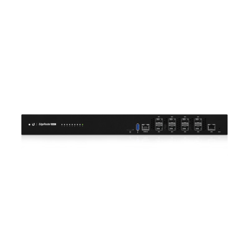 EdgeRouter INFINITY de 8 puertos SFP 10 G  1 puerto RJ45 Gigabit throughput 80 Gbps 16 núcleos y 16 GB RAM  fuentes de alimentación modulares HotSwappable image 5