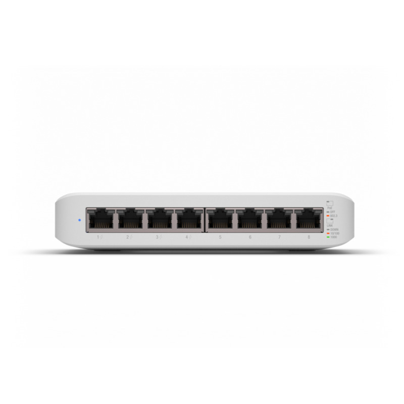 Switch UniFi Lite Administrable PoE de 8 Puertos 10/100/1000 Mbps 4 puertos 8023af/at 52 W image 5