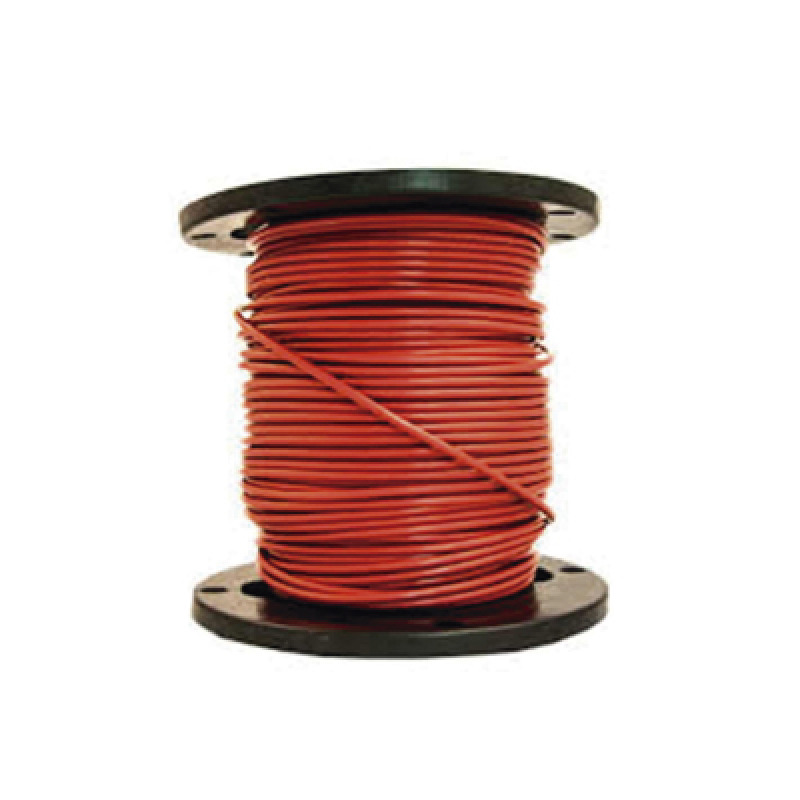 Carrete de 500 metros / Cable fotovoltaico / Rojo / Recubrimiento XLPE / 6mm / 10 AWG / Hasta 1800 Vcc