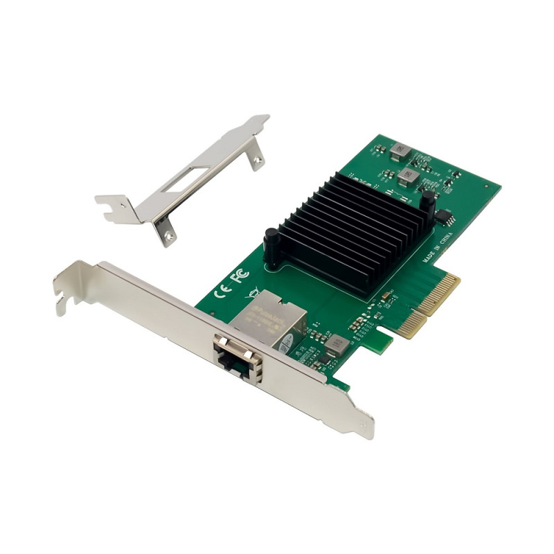 ADAPTADOR X-MEDIA XM-NA6810 PCI Express 3.0x4 CON 1 PUERTO RJ45 Gigabit/Megabit HASTA 10Gbps LED INDICADOR DE ENLACE image 5