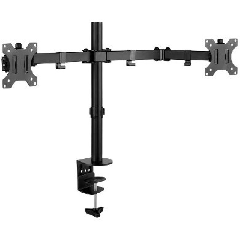 Soporte de 2 Brazos para Monitores de 13” a 32”, sobre Escritorio con Agarradera image 5