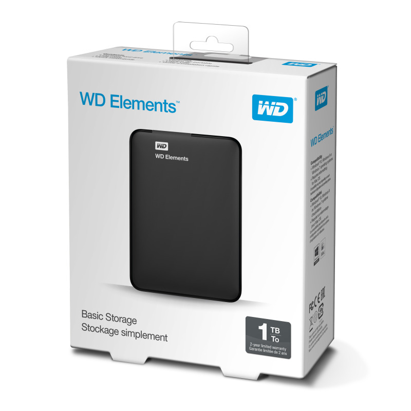DISCO DURO EXTERNO WD ELEMENTS 1TB 2.5 PORTATIL USB3.0 NEGRO WINDOWS WDBUZG0010BBK-WESN image 19
