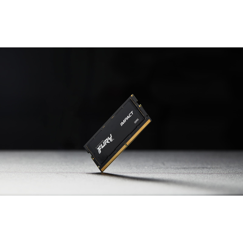 MEMORIA RAM KINGSTON SODIMM DDR5 16GB 4800MT/S FURY IMPACT BLACK CL38 262PIN 1.1V C/DIFUSOR DE CALOR P/LAPTOP KF548S38IB-16 image 17