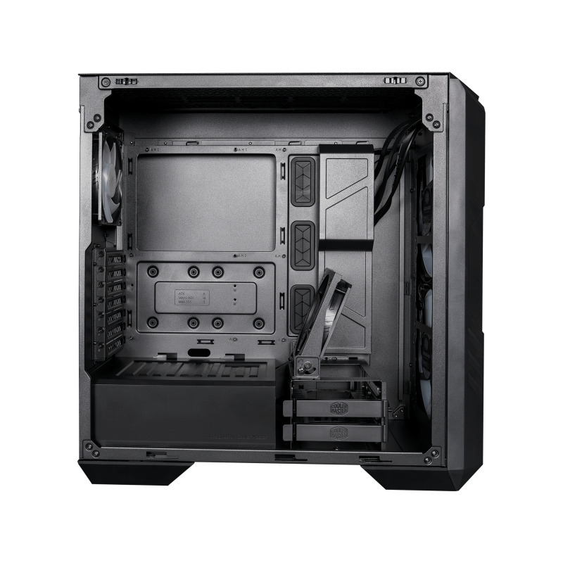 GABINETE COOLER MASTER MASTERBOX HAF 500/ NEGRO/MIDI TOWER/MICRO-ATX/VENTANA ARGB. image 3