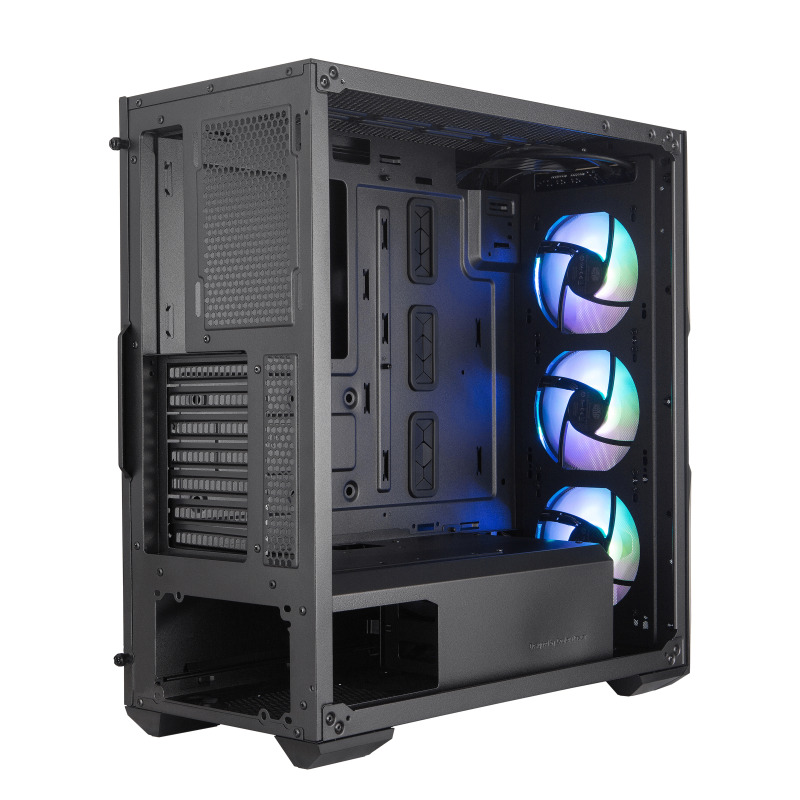 GABINETE COOLER MASTER TD500 MESH/NEGRO/MEDIA TORRE/ITX/ATX/SSI CEB/EATX/CRISTAL TEMPLADO/ARGB/GAMER image 3