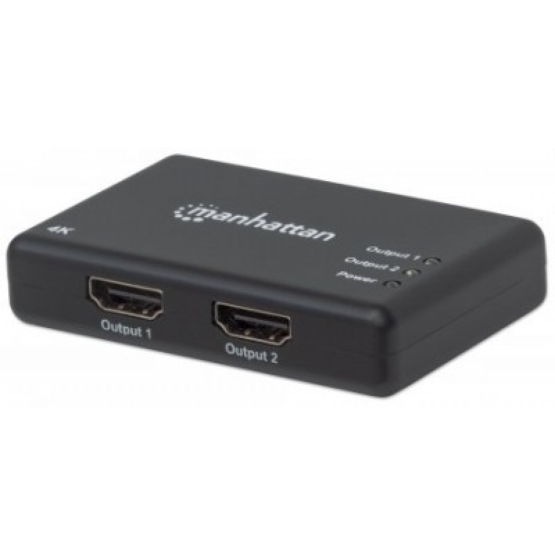 VIDEO SPLITTER,MANHATTAN,207669, HDMI 4K@30HZ, 1 IN:2 OUT,  AC image 3