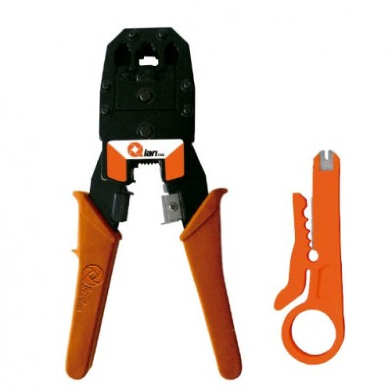 Qian QAP-37401 ponchadora Herramienta para prensar Negro, Naranja image 2