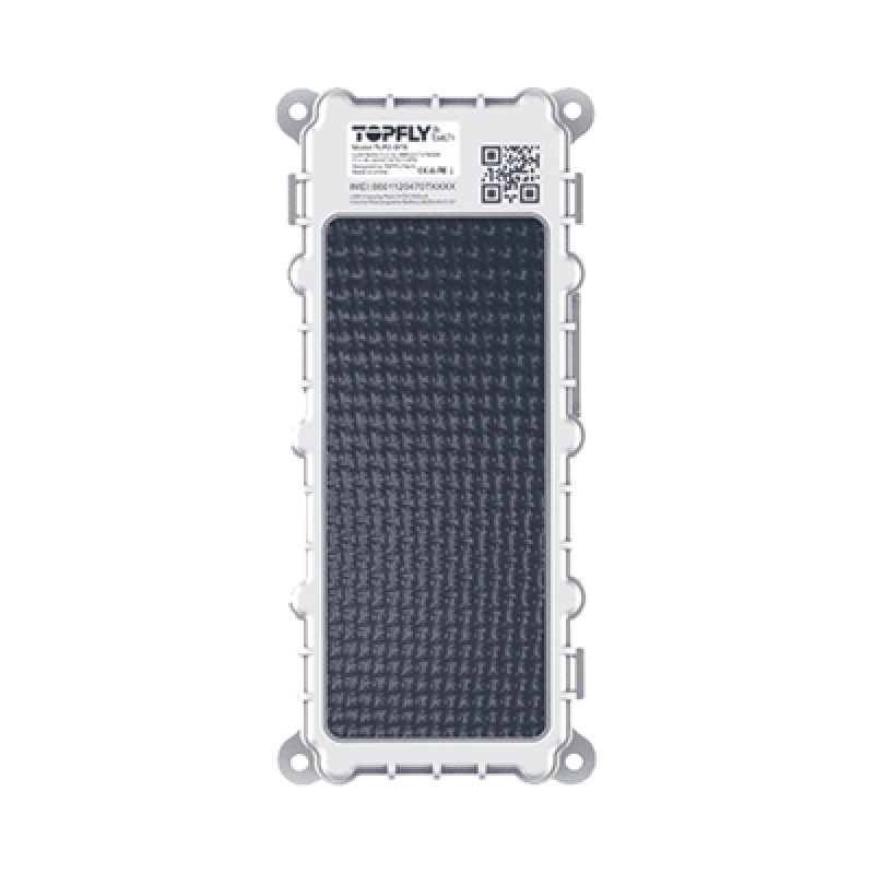 Rastreador satelital 4G LTE para transporte y logística / carga solar y alarma de sabotaje incluidas / fácil instalación / compatible con EpcomGPS/ Batería de 9600 mAh