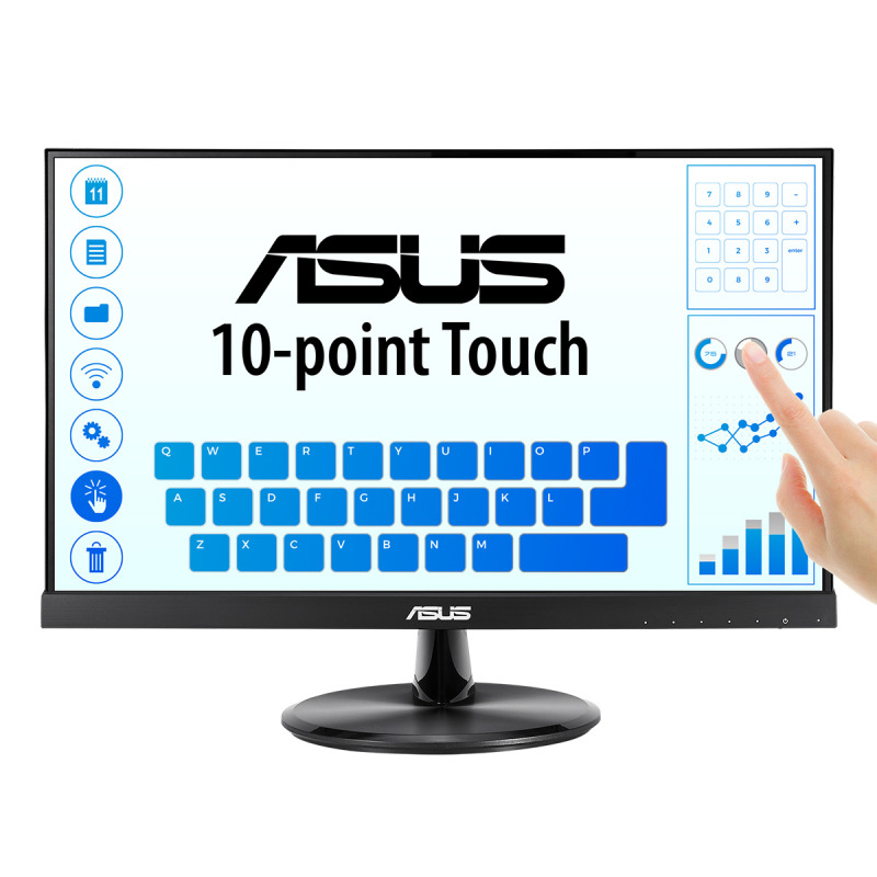 MONITOR ASUS VT229H/21.5/1920X1080/TR 5MS/HDMI/D-SUB/VESA/TOUCHSCREEN/ALTAVOCES