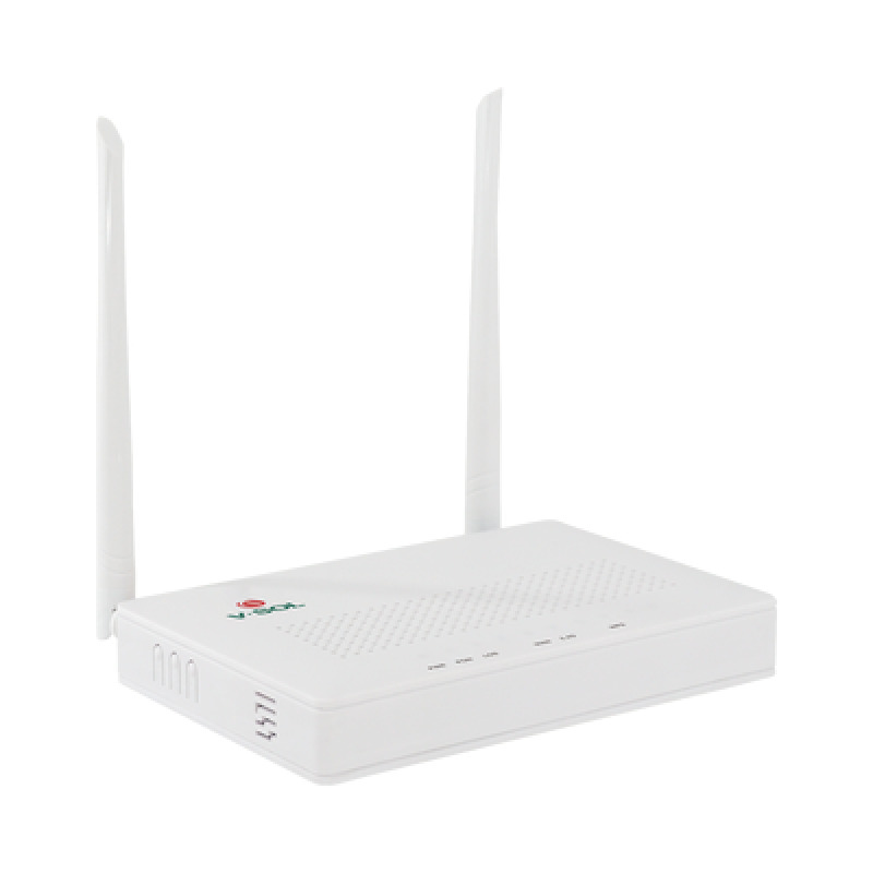 ONU Dual G/EPON con WiFi en 24 GHz  4 puertos LAN Gigabit hasta 300 Mbps vía inalámbrico