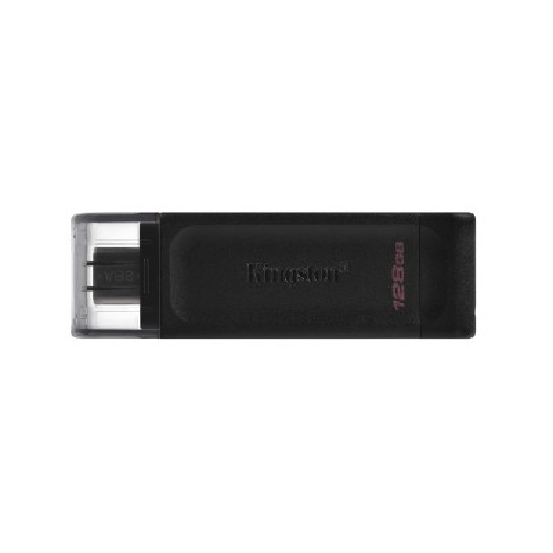 MEMORIA FLASH USB KINGSTON DATA TRAVELER 70 128GB GEN 1 3.2 TIPO C NEGRO (DT70/128GB) image 3