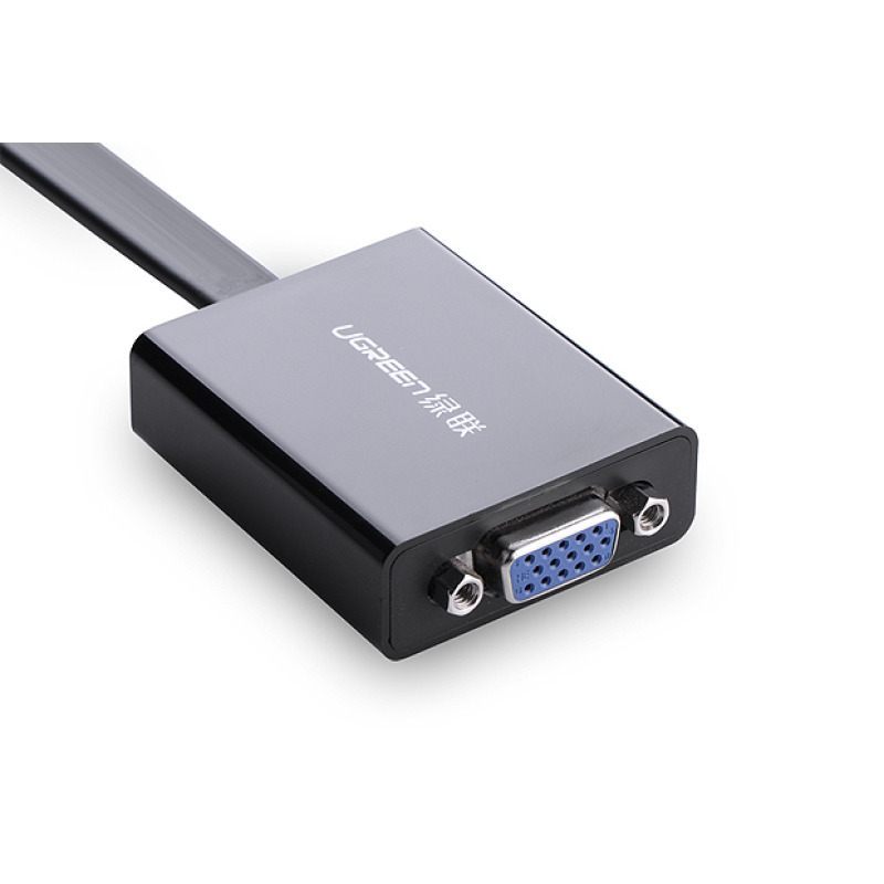 Adaptador HDMI a VGA / Resolución 1080P / Audio 35mm / Con Puerto Micro USB para Alimentación / Plug   Play / No Requiere Controlador / ABS / Flexible y Duradero image 4
