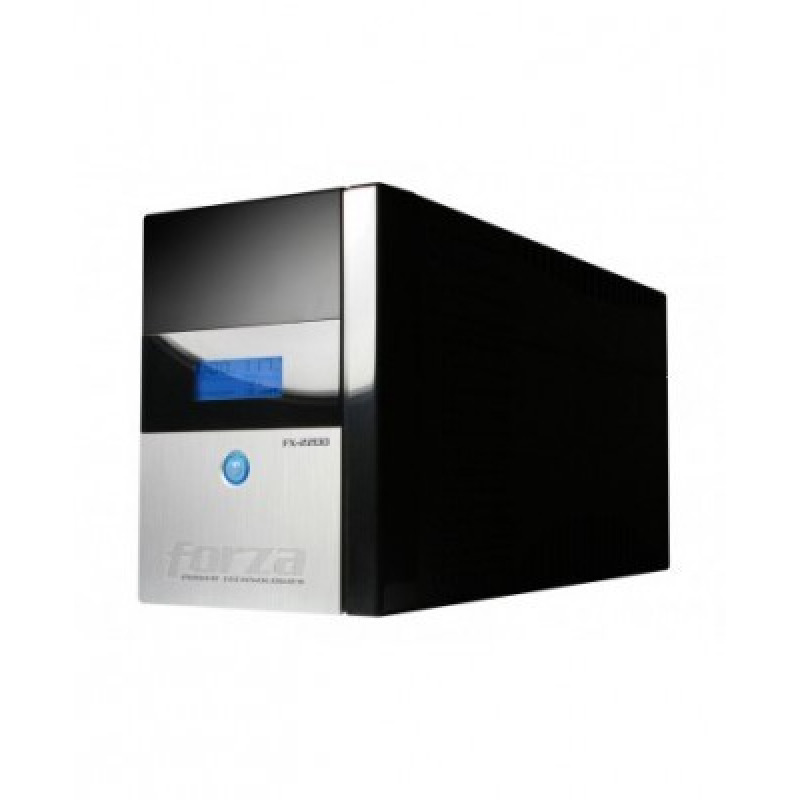 UPS FORZA FX-2200LCD INTERACTIVO 2200VA/1200W 8 SALIDAS(6/2) SALIDAS GIGABIT Y COAXIAL TORRE 120V NEGRO image 2