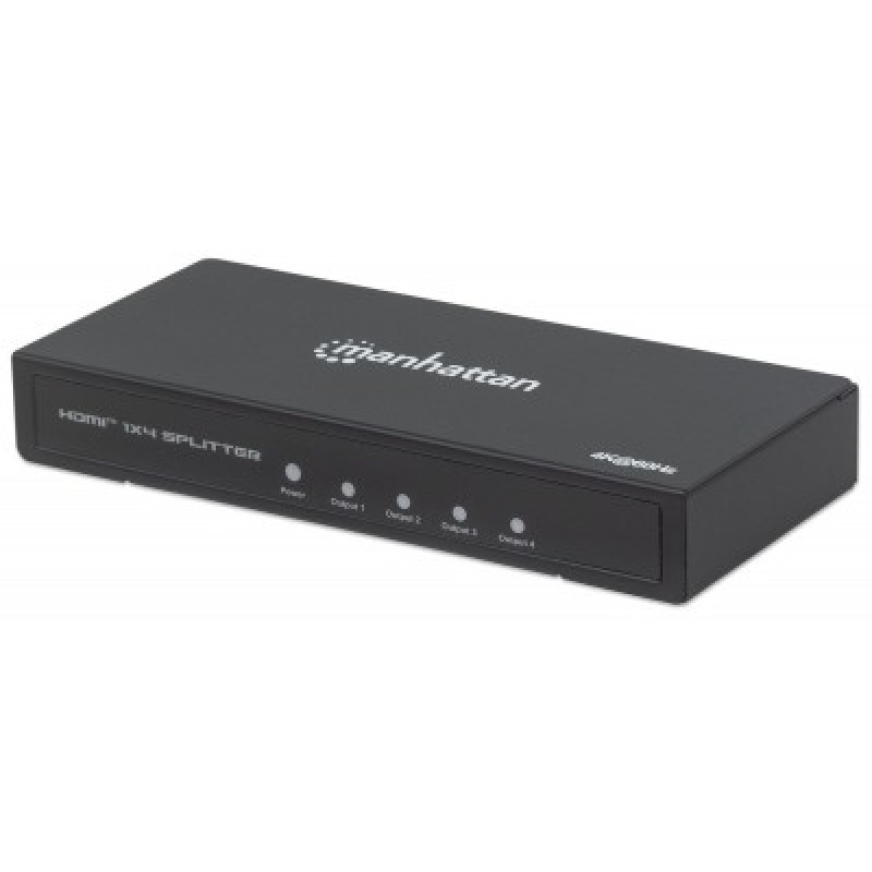 VIDEO SPLITTER,MANHATTAN,207805, HDMI 4K60HZ, 1 IN4 OUT