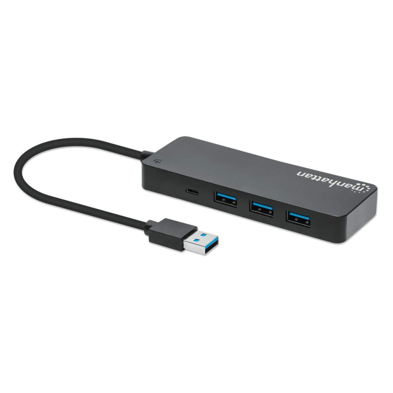 HUB USB,MANHATTAN,168403, V3.2  7 PTOS A SIN FUENTE, 5GBPS image 3