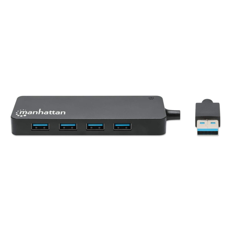 HUB USB,MANHATTAN,168403, V3.2  7 PTOS A SIN FUENTE, 5GBPS image 4