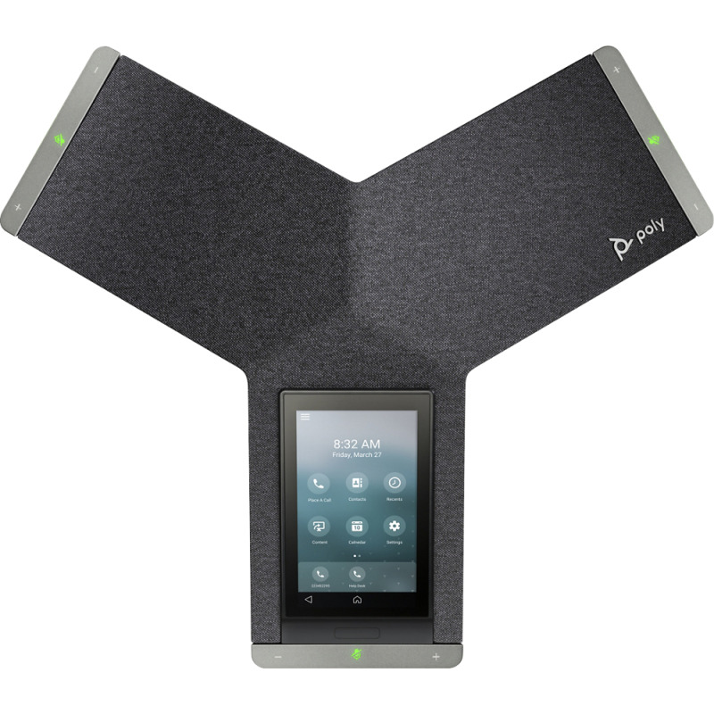 TELEFONO IP HP POLY 849B6AAABM TRIO C60/ PARA SALA DE CONFERENCIAS MICROSOFT TEAMS SFB CON WI-FI BLUETOOTH POE INCLUYE CABLE ETHERNETNO INCLUYE FUENTE DE PODER